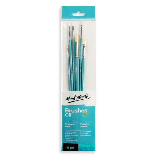 GALLERY SERIES BRUSH SET OILS 6PC