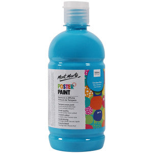 KIDS POSTER PAINT 500ML BLUE
