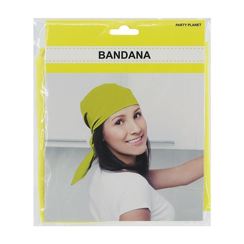 BANDANA YELLOW 50CM