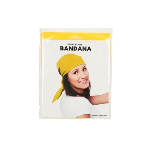 BANDANA YELLOW 50CM