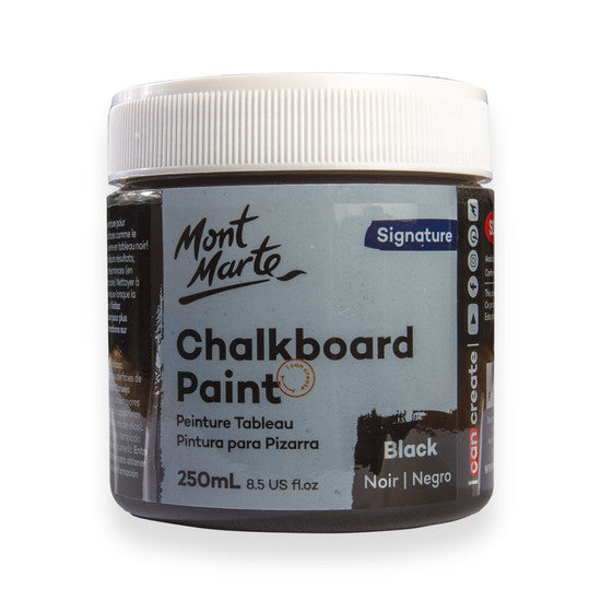 CHALKBOARD PAINT 250ML BLACK