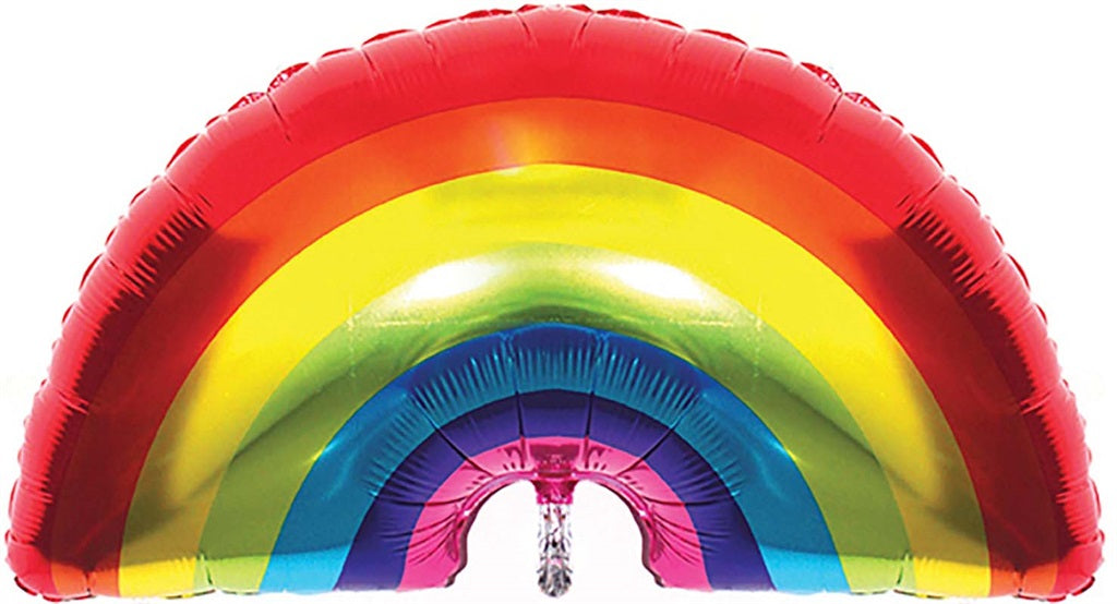 BALLOON FOIL 60CM RAINBOW