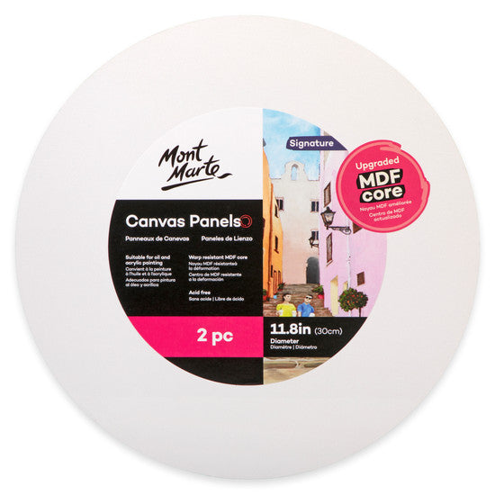 CANVAS PANEL PK2 ROUND 30CM