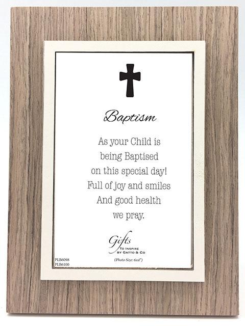 BAPTISM FRAME BROWN