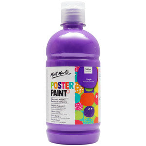 KIDS POSTER PAINT 500ML PURPLE