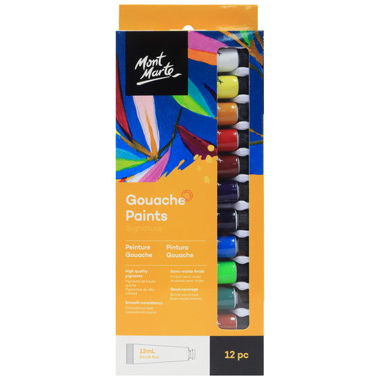 GOUACHE 12PC X 12ML