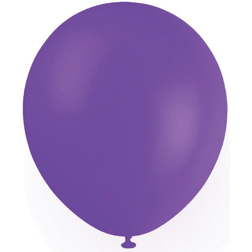 BALLOONS 20PK 25CM PURPLE