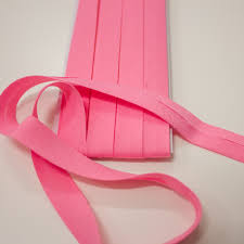 BIAS BINDING 12MM X 5M HOT PINK