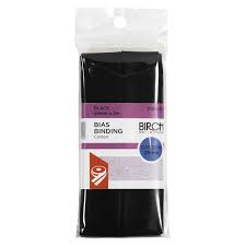 BIAS BINDING 25MM X 3M 16 BLACK