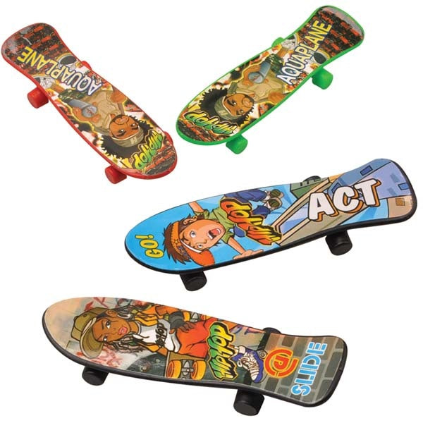 PARTY FAVOURS SKATEBOARD 4PC