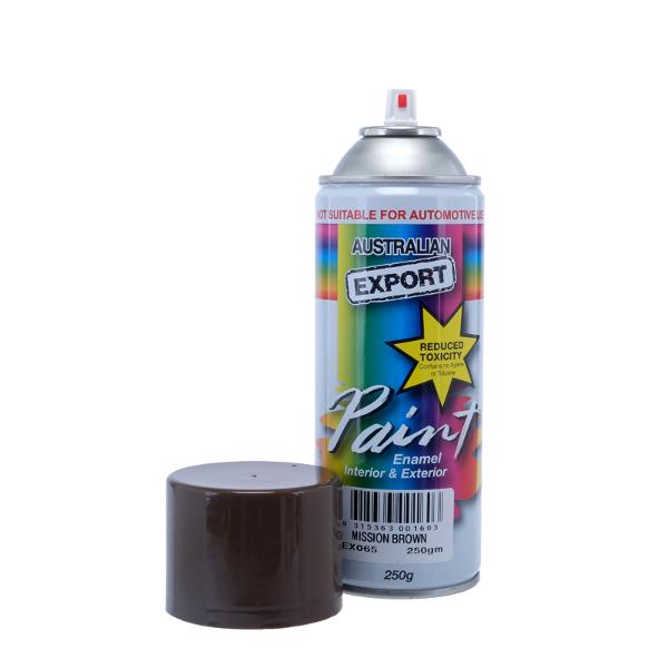 SPRAY PAINT EXPORT MISSION BROWN