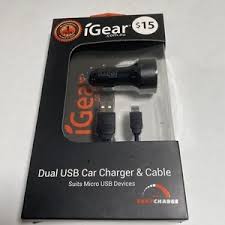 IGEAR CHARGERS & ACCESSORIES $15.00