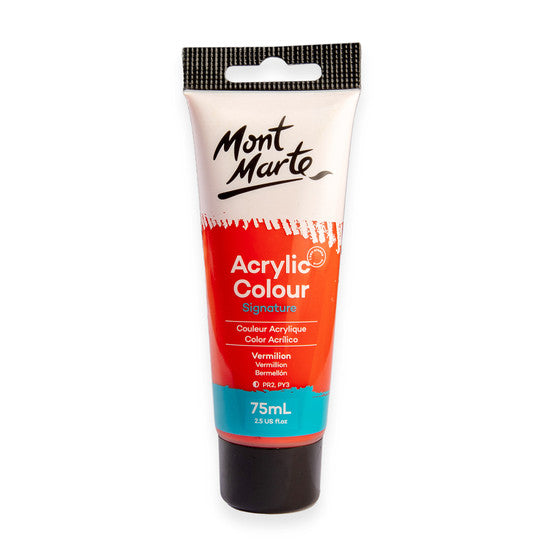 STUDIO ACRYLIC PAINT 75ML VERMILION