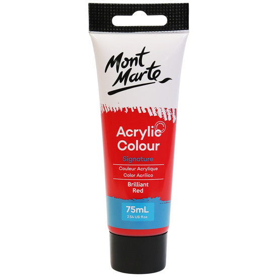 STUDIO ACRYLIC PAINT 75ML RED