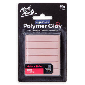MAKE N BAKE POLYMER CLAY 60G BEIGE