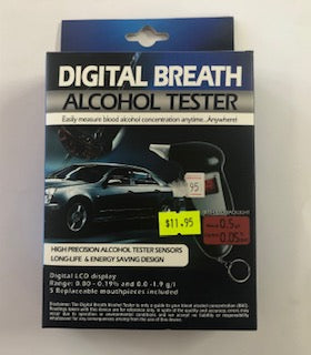 BREATH ALCOHOL TESTER DIGITAL