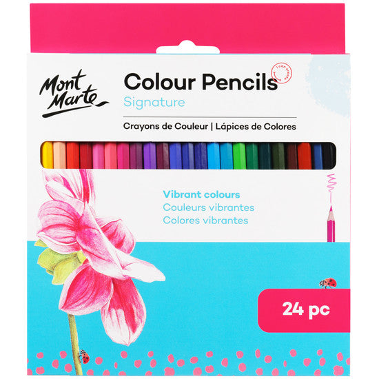 COLOUR PENCILS MM 24PC