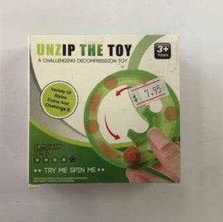FIDGET BALL SPINNER PUZZLE GREEN