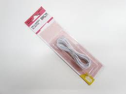 ELASTIC MILLINERY 1MM X 4M WHITE