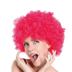 WIG AFRO PINK