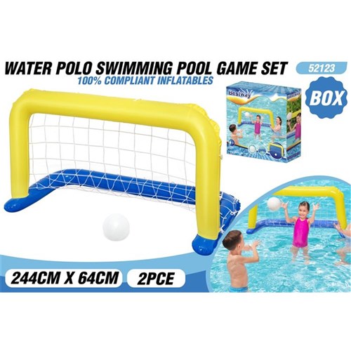 WATER POLO POOL GAME SET 2PC