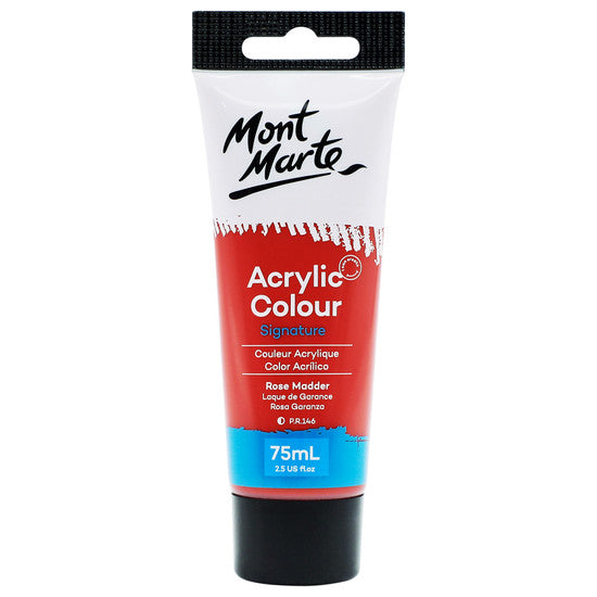STUDIO ACRYLIC PAINT 75ML ROSE MADDER