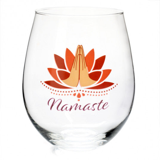 GLASS STEMLESS NAMASTE