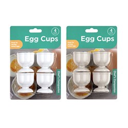EGG CUPS PK4 PLASTIC