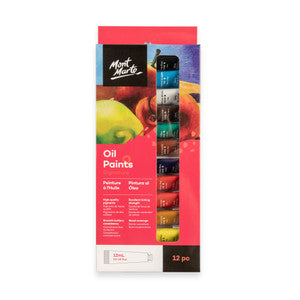 OIL PAINT SET 12PC X 12ML