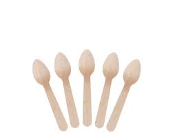 WOODEN TEASPOONS 100PK
