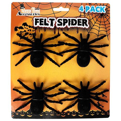 SPIDERS FELT 4PK