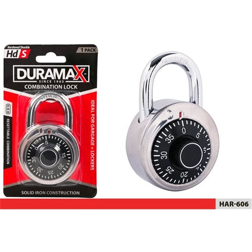 PADLOCK COMBINATION 50MM