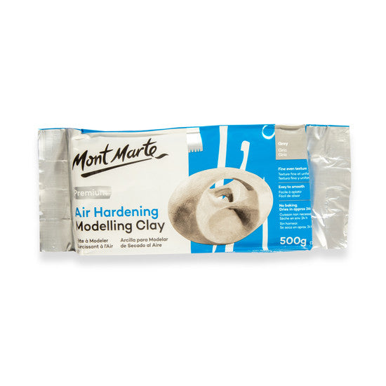 MODELLING CLAY AIR HARDENING GREY 500G
