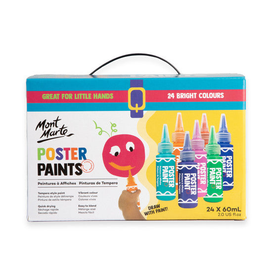 POSTER PAINT 24PC X 60ML