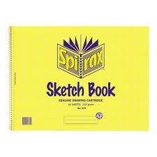 SKETCH BOOK 16SHEETS Q579 SPIRAX