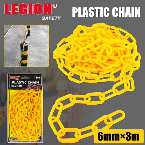 CHAIN PLASTIC 6MM X 3M