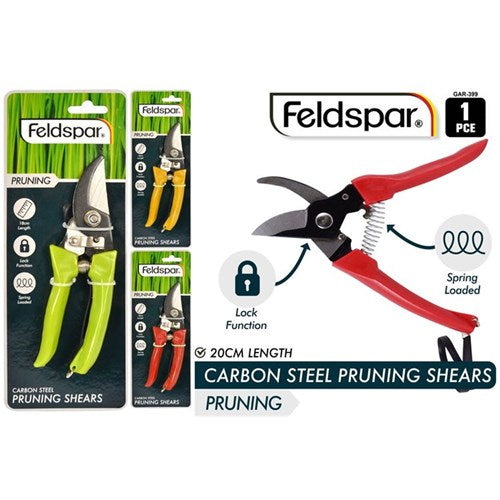 GARDEN SHEARS W/SAFETY LOCK