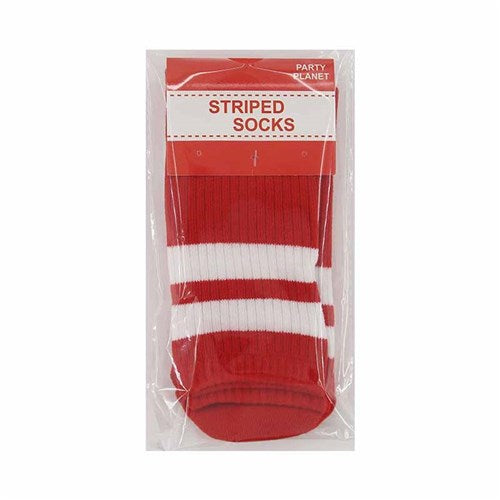 SOCKS KNEE HIGH 40CM RED