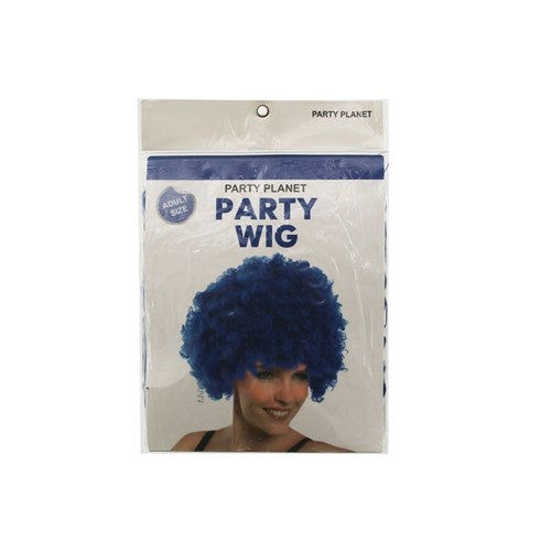 WIG AFRO BLUE