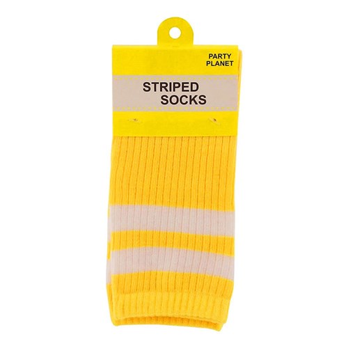 SOCKS KNEE HIGH 40CM YELLOW
