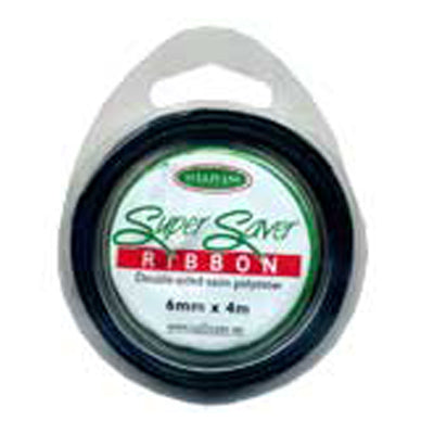 RIBBON SUPER SAVER 6MM X 4M BOTTLE GREEN
