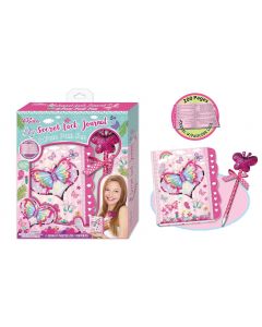 SECRET LOCK JOURNAL BUTTERFLY