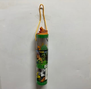 NATURE ANIMALS IN TUBE ASST 15PC