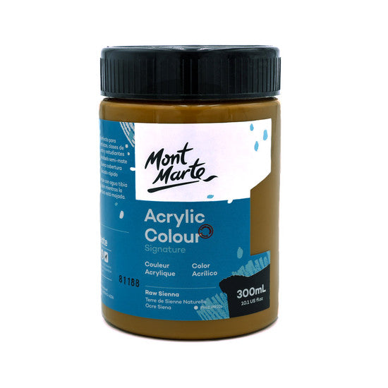 STUDIO ACRYLIC PAINT 300ML RAW SIENNA