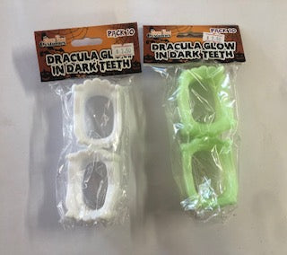 DRACULA TEETH ASST PK10