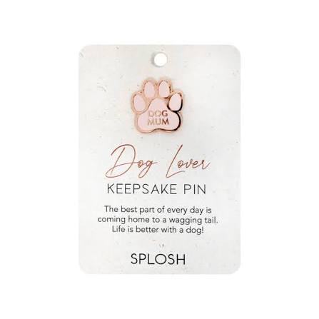 PIN KEEPSAKE DOG LOVER