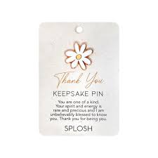 PIN KEEPSAKE THANK YOU