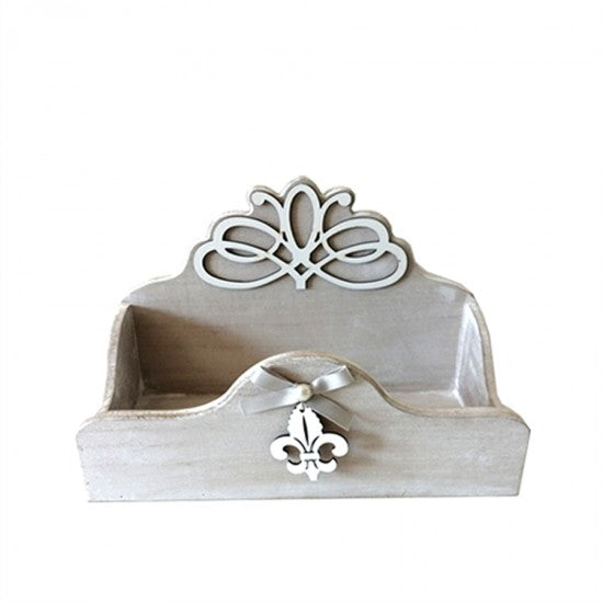 LETTER HOLDER WOODEN 28CM