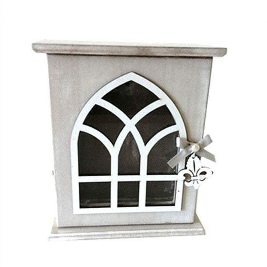 KEY BOX WOODEN 22.5CM