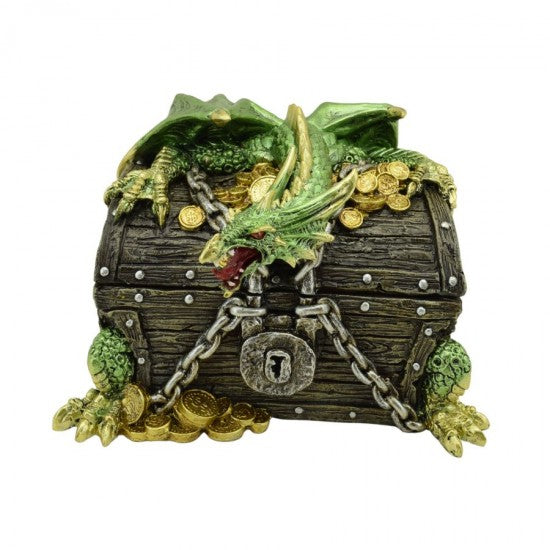 DRAGON TREASURE BOX 15.5CM